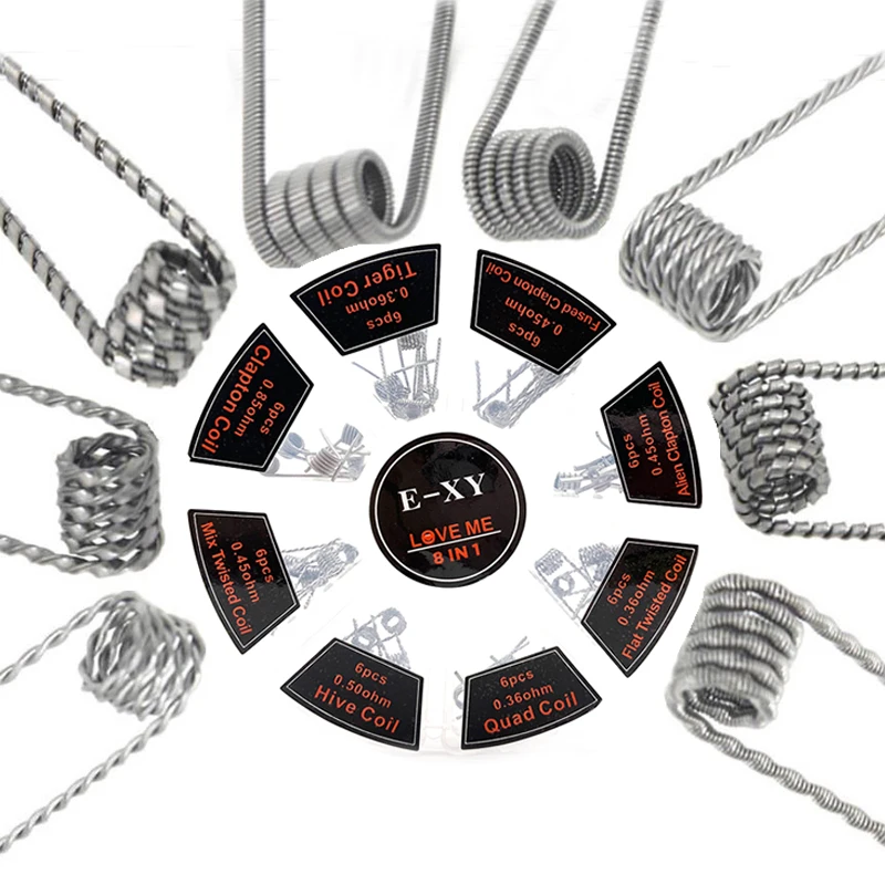 Vmiss 8 In 1ที่สร้างไว้ล่วงหน้ - Clapton Wire Pre Built บทวิจารณ์และราคา